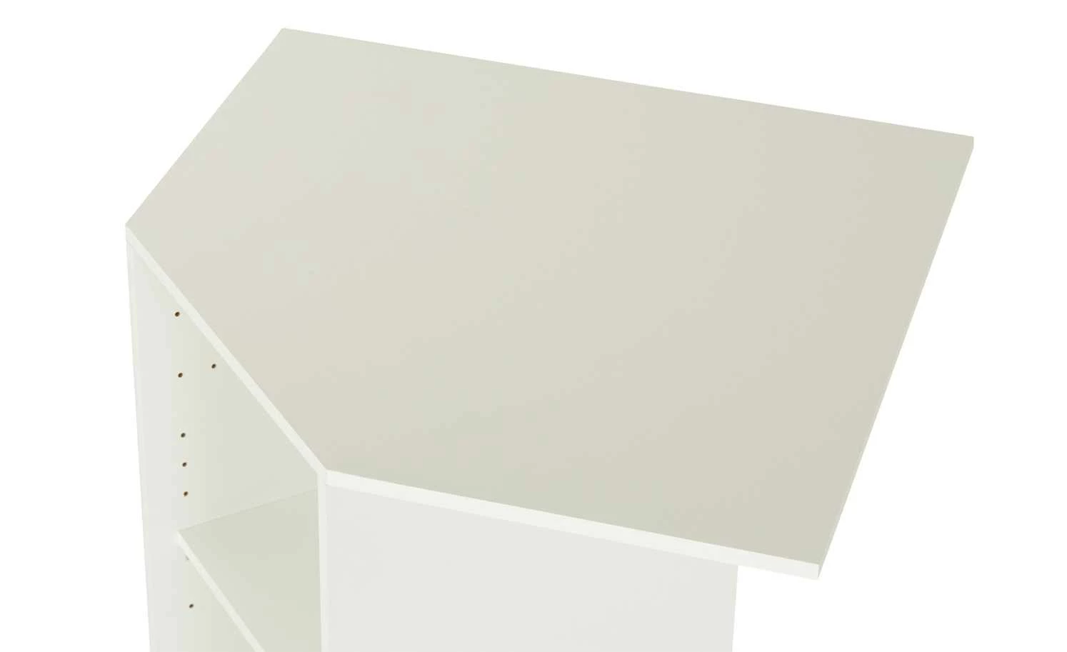 Eckregal Multiraumkonzept | Weiß 98|cm 6 Eckregal Multiraumkonzept | Weiß 98|cm – Bild 4