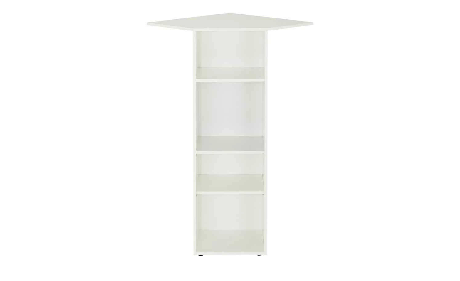 Eckregal Multiraumkonzept | Weiß 126|cm 4 Eckregal Multiraumkonzept | Weiß 126|cm – Bild 2