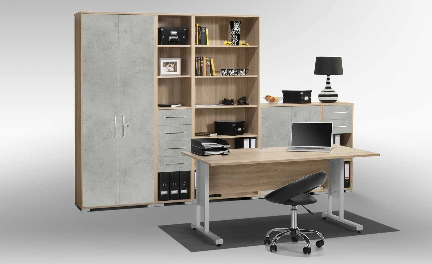 Aktenregal Success | Eiche Sonoma (Nachbildung) 214,5|cm 42|cm 3 Aktenregal Success | Eiche Sonoma (Nachbildung) 214,5|cm 42|cm