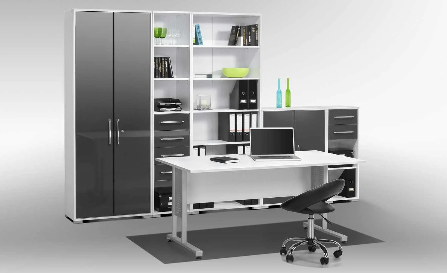 Aktenregal Success | Weiß 109,7|cm 80|cm 3 Aktenregal Success | Weiß 109,7|cm 80|cm