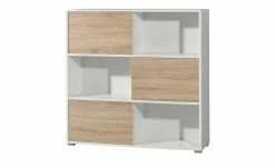 Schiebetürregal GW-Slide | Weiß / Eiche Sonoma (Nachbildung) 22 Schiebetürregal GW-Slide | Weiß / Eiche Sonoma (Nachbildung) -Deutschland Regale Verkaufs-Shop 10357103 4 201811271459