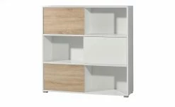 Schiebetürregal GW-Slide | Weiß / Eiche Sonoma (Nachbildung) 27 Schiebetürregal GW-Slide | Weiß / Eiche Sonoma (Nachbildung) -Deutschland Regale Verkaufs-Shop 10357103 6 201811271459