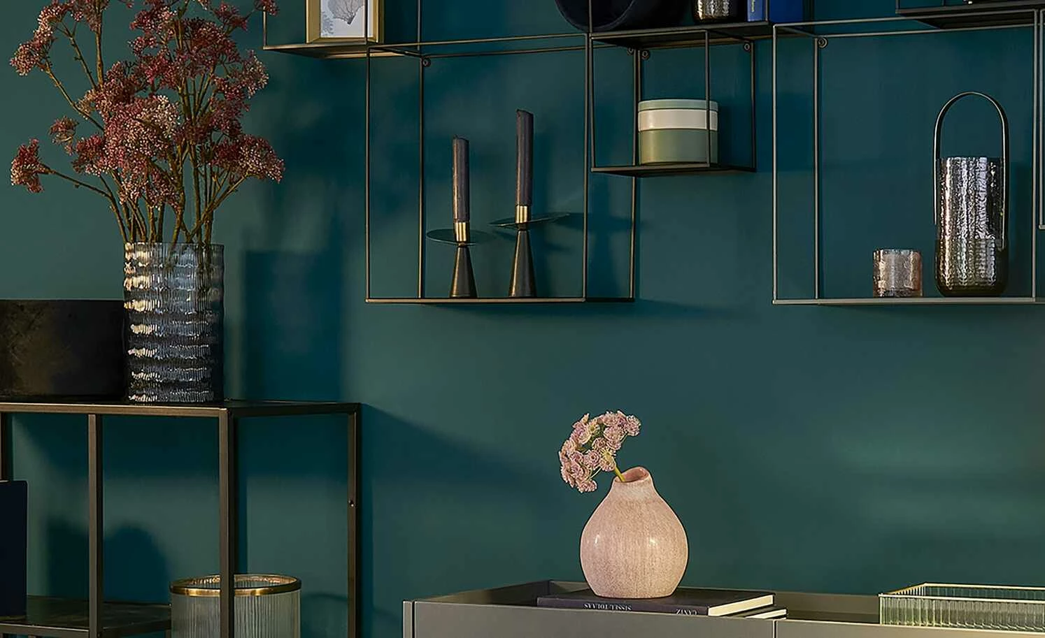 Wandregal, 3er-Set Toppo | Grau 4 Wandregal, 3er-Set Toppo | Grau – Bild 2