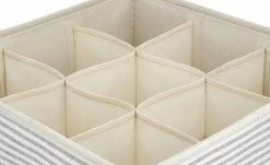 Aufbewahrungsbox mit Fächer | 9 Fächer (je 9,5x9,5 cm) -Deutschland Regale Verkaufs-Shop 10563465 5 202207211301