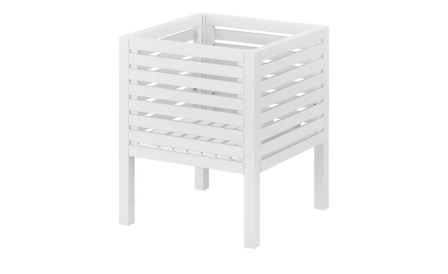 Hocker mit Stauraum Oria | Weiß 4 Hocker mit Stauraum Oria | Weiß – Bild 2