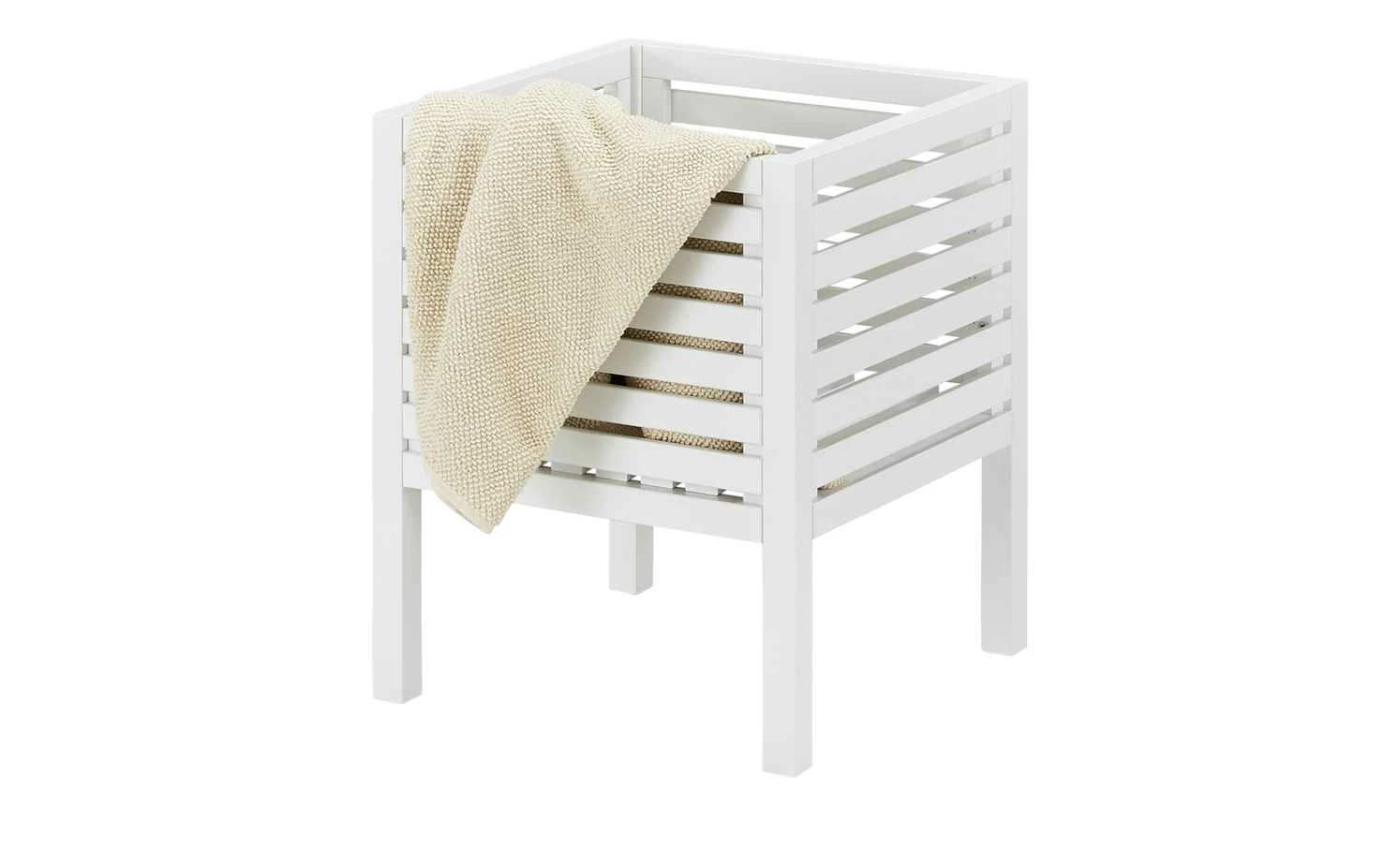 Hocker mit Stauraum Oria | Weiß 5 Hocker mit Stauraum Oria | Weiß – Bild 3