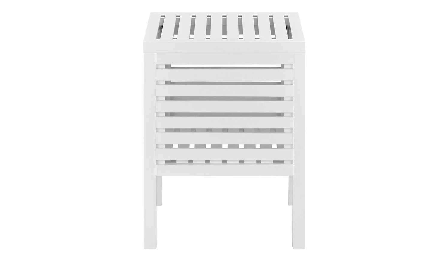 Hocker mit Stauraum Oria | Weiß 8 Hocker mit Stauraum Oria | Weiß – Bild 6