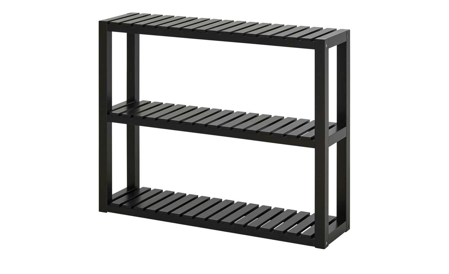Wandregal Oria | Schwarzbraun 3 Wandregal Oria | Schwarzbraun