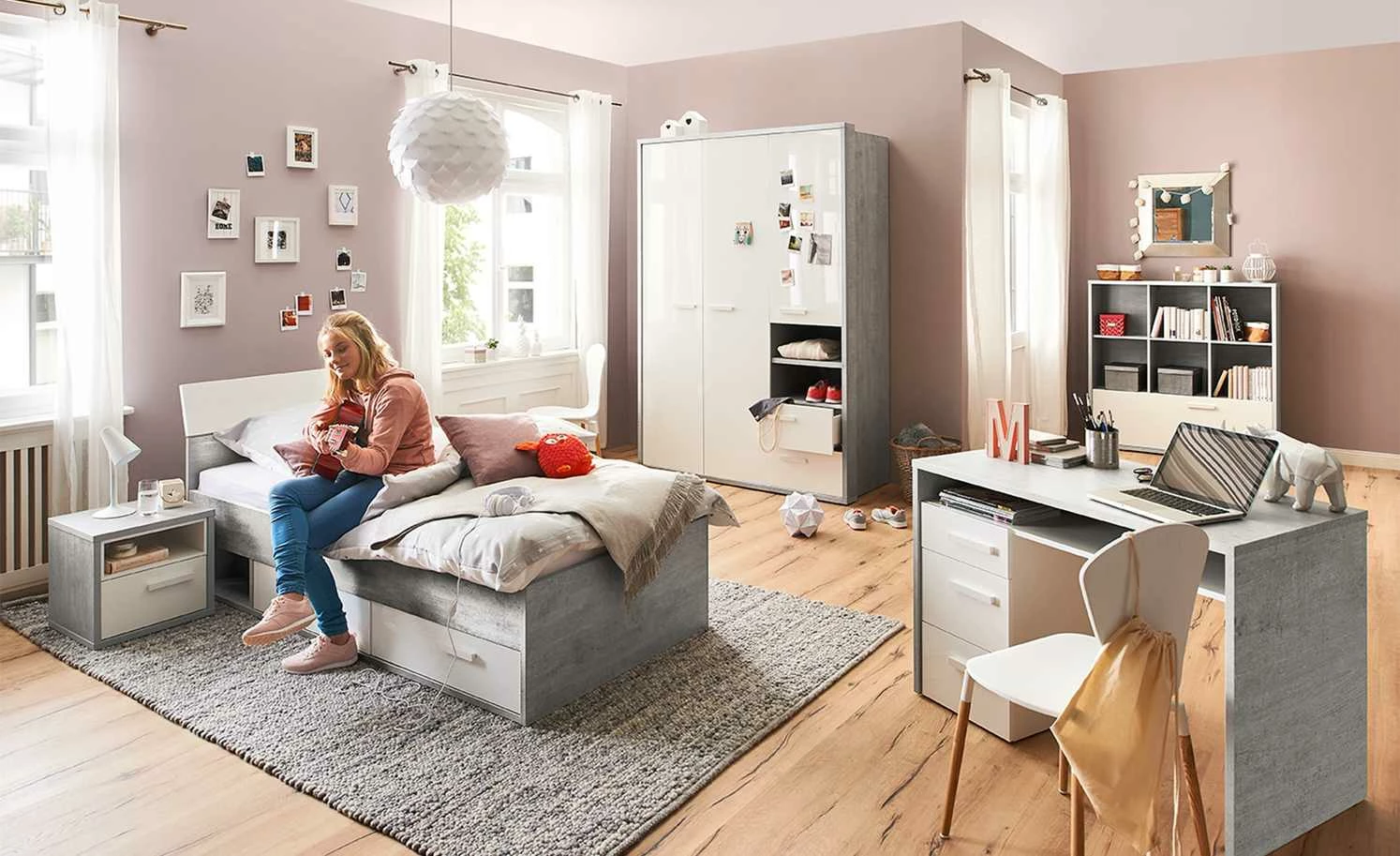 Multifunktionsregal Milow 3 Multifunktionsregal Milow