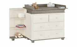 Unterstellregal Bornholm | Kiefer Weiß / Kiefer lavafarben -Deutschland Regale Verkaufs-Shop 11119794 4 201901221138