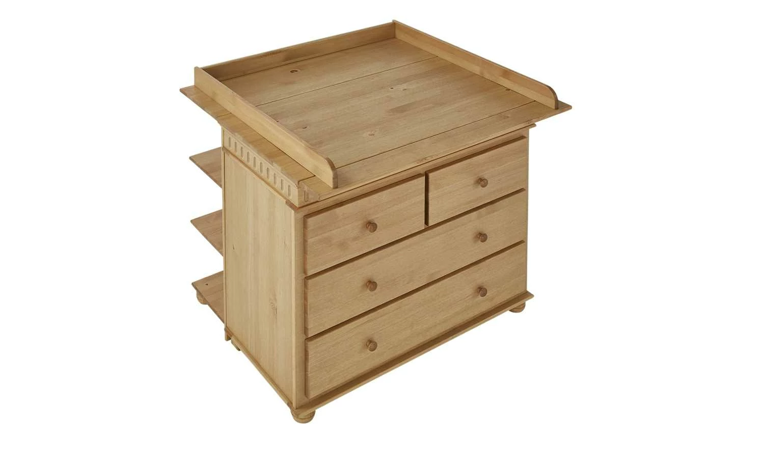 Unterstellregal Bornholm | Kiefer antikbrushfarben 5 Unterstellregal Bornholm | Kiefer antikbrushfarben – Bild 3