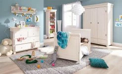 Standregal Bornholm | Kiefer Weiß