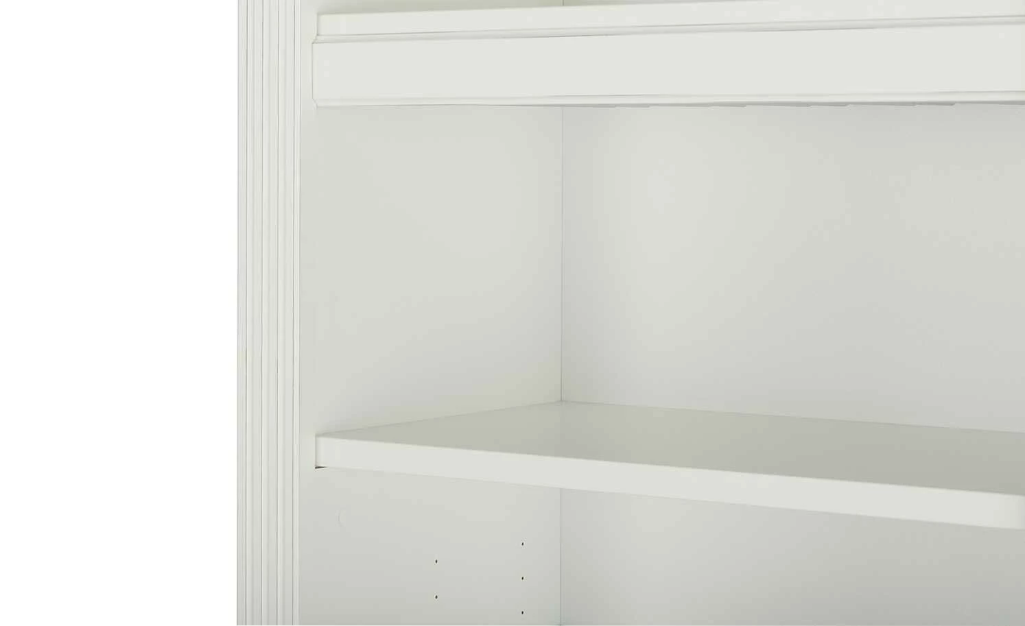 maison bleue Barschrank mit Weinregal Petit Chalet | Vintage Weiß 6 maison bleue Barschrank mit Weinregal Petit Chalet | Vintage Weiß – Bild 4