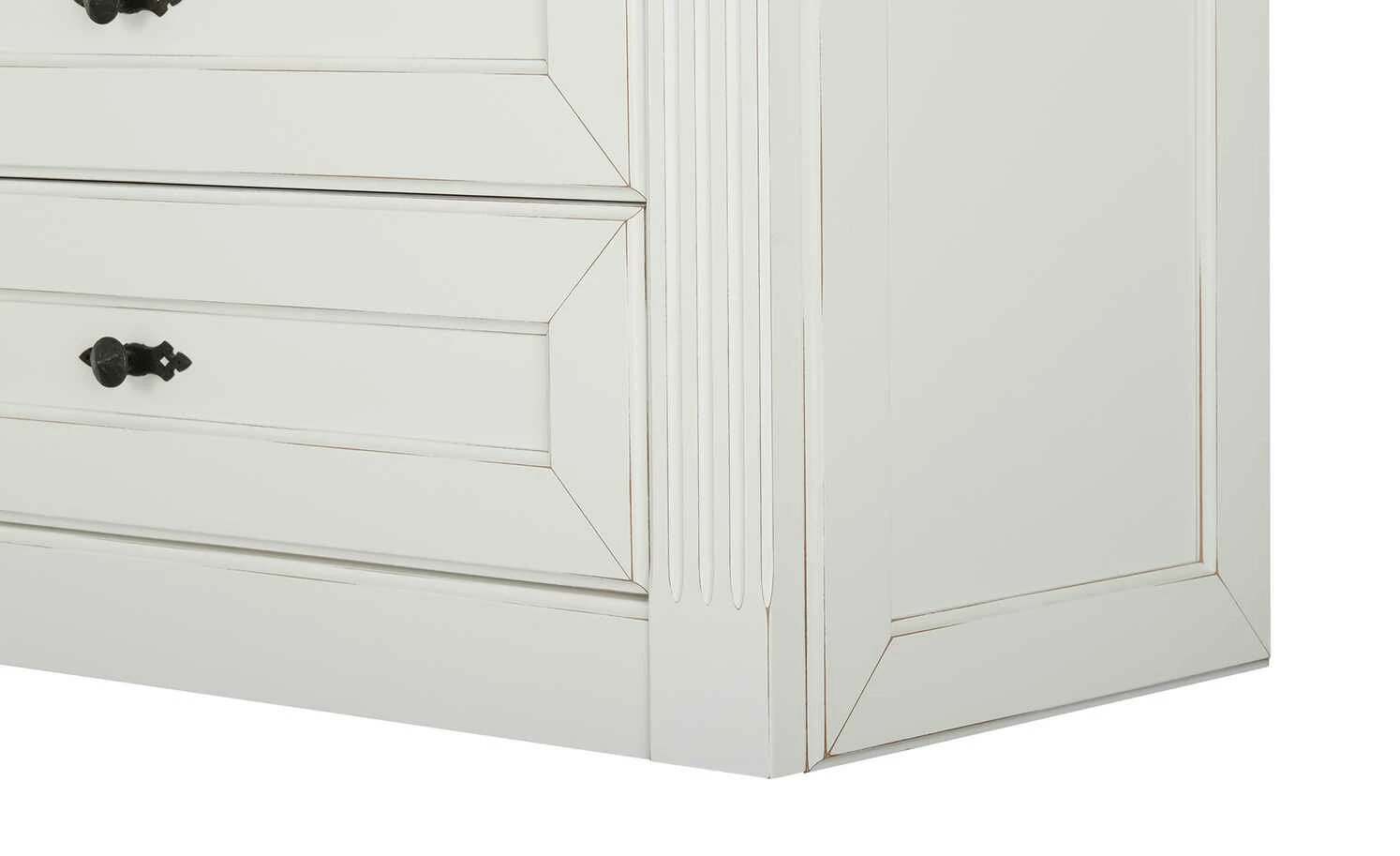 maison bleue Barschrank mit Weinregal Petit Chalet | Vintage Weiß 9 maison bleue Barschrank mit Weinregal Petit Chalet | Vintage Weiß – Bild 7