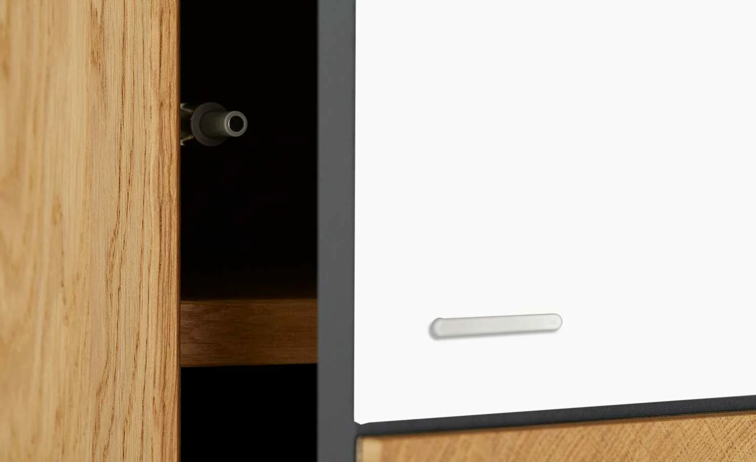 Wohnwert Hängeelement Novum | Kerneiche Umato / Weiß rechts 10 Wohnwert Hängeelement Novum | Kerneiche Umato / Weiß rechts – Bild 8