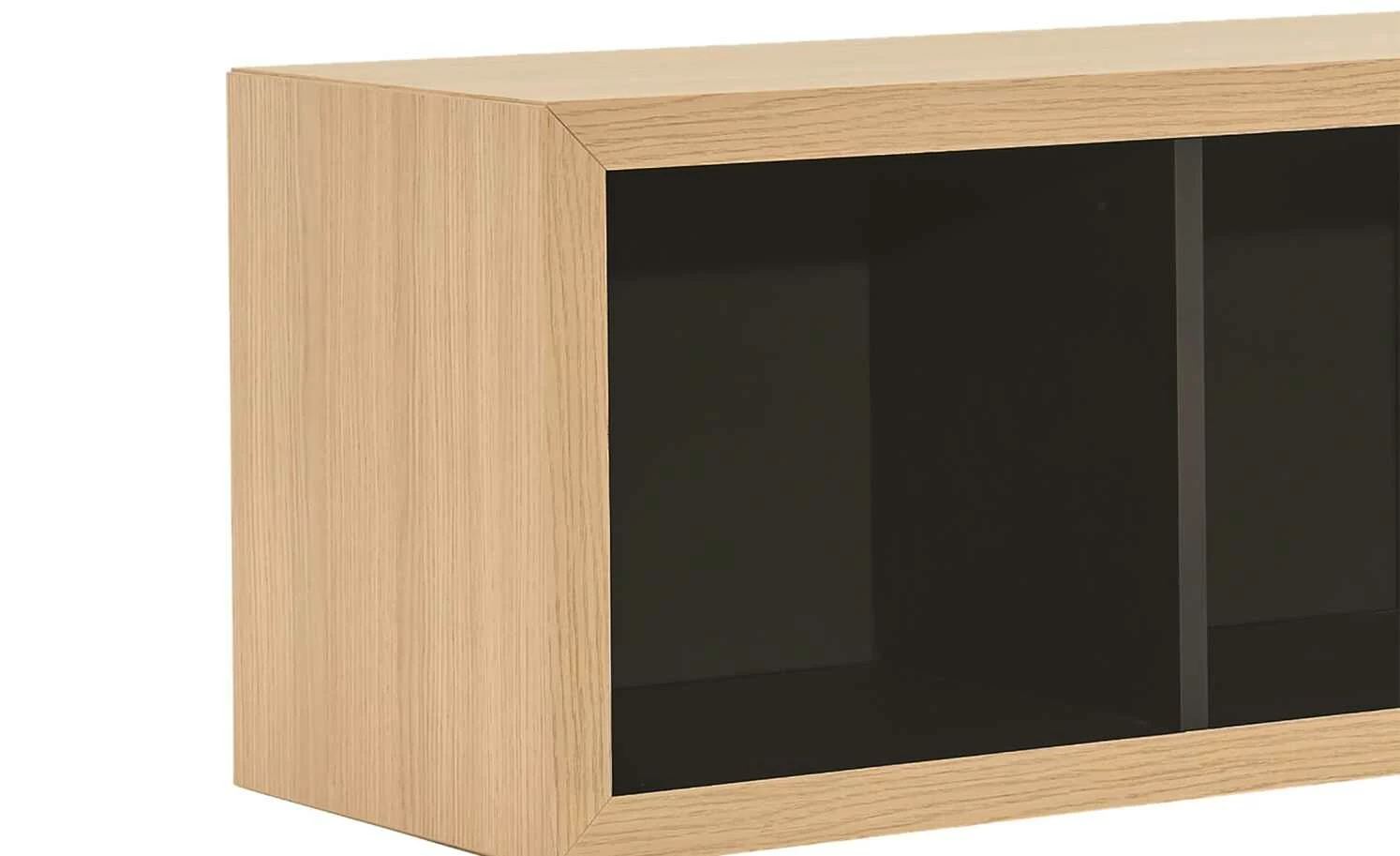 now! by hülsta Hängeelement now! touch | Samteiche Natur Supermatt Schwarz 2|Stück waagerecht 4 now! by hülsta Hängeelement now! touch | Samteiche Natur Supermatt Schwarz 2|Stück waagerecht – Bild 2