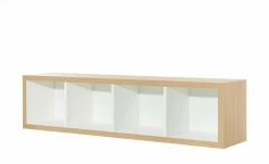 now! by hülsta Hängeelement now! touch | Samteiche Natur Supermatt Reinweiß 4|Stück waagerecht