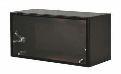 now! by hülsta Hängeelement now! touch | Schwarz 1 Glasklappe