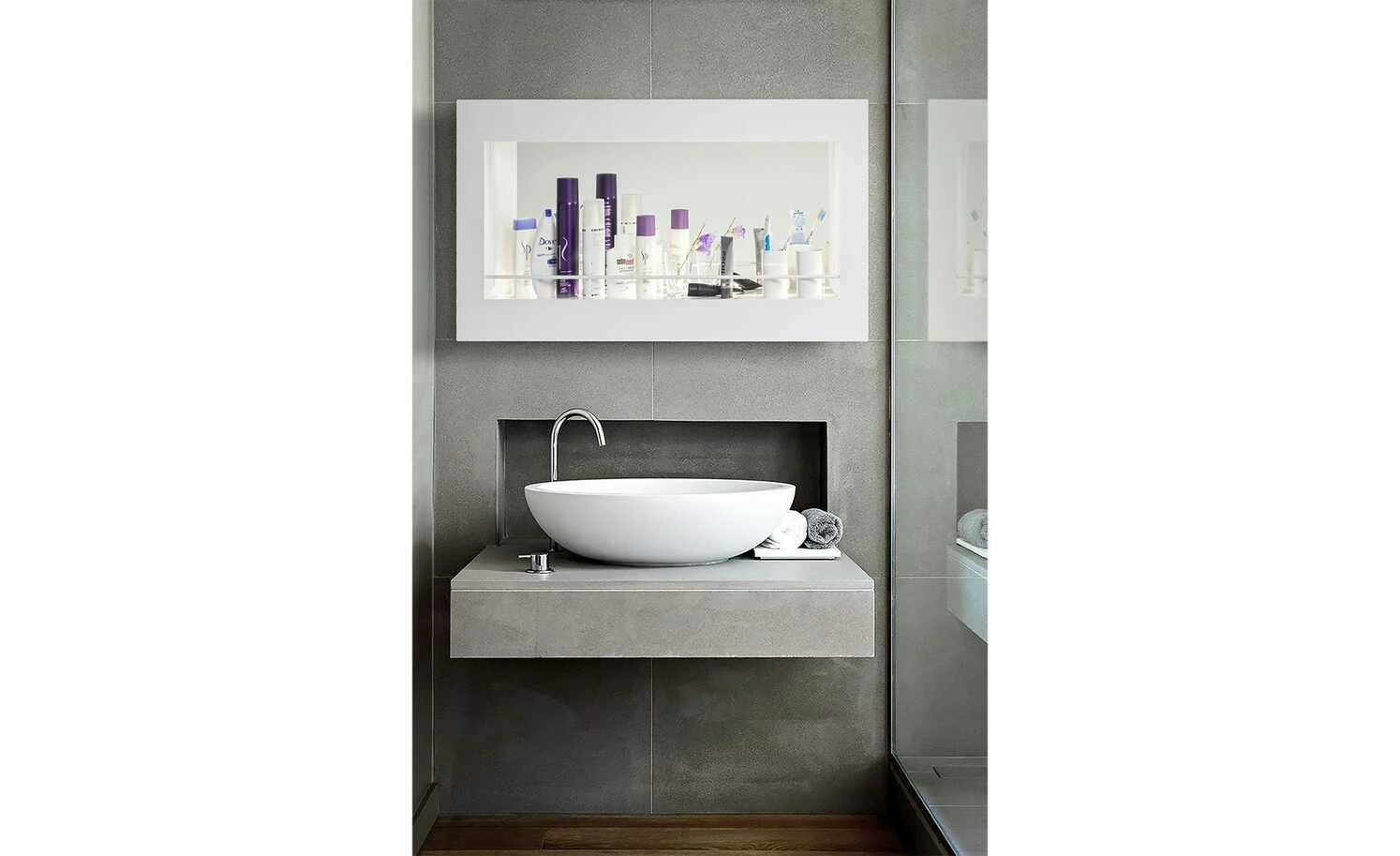 Wandregal / Barelement Carlazzo | Weiß 3 Wandregal / Barelement Carlazzo | Weiß