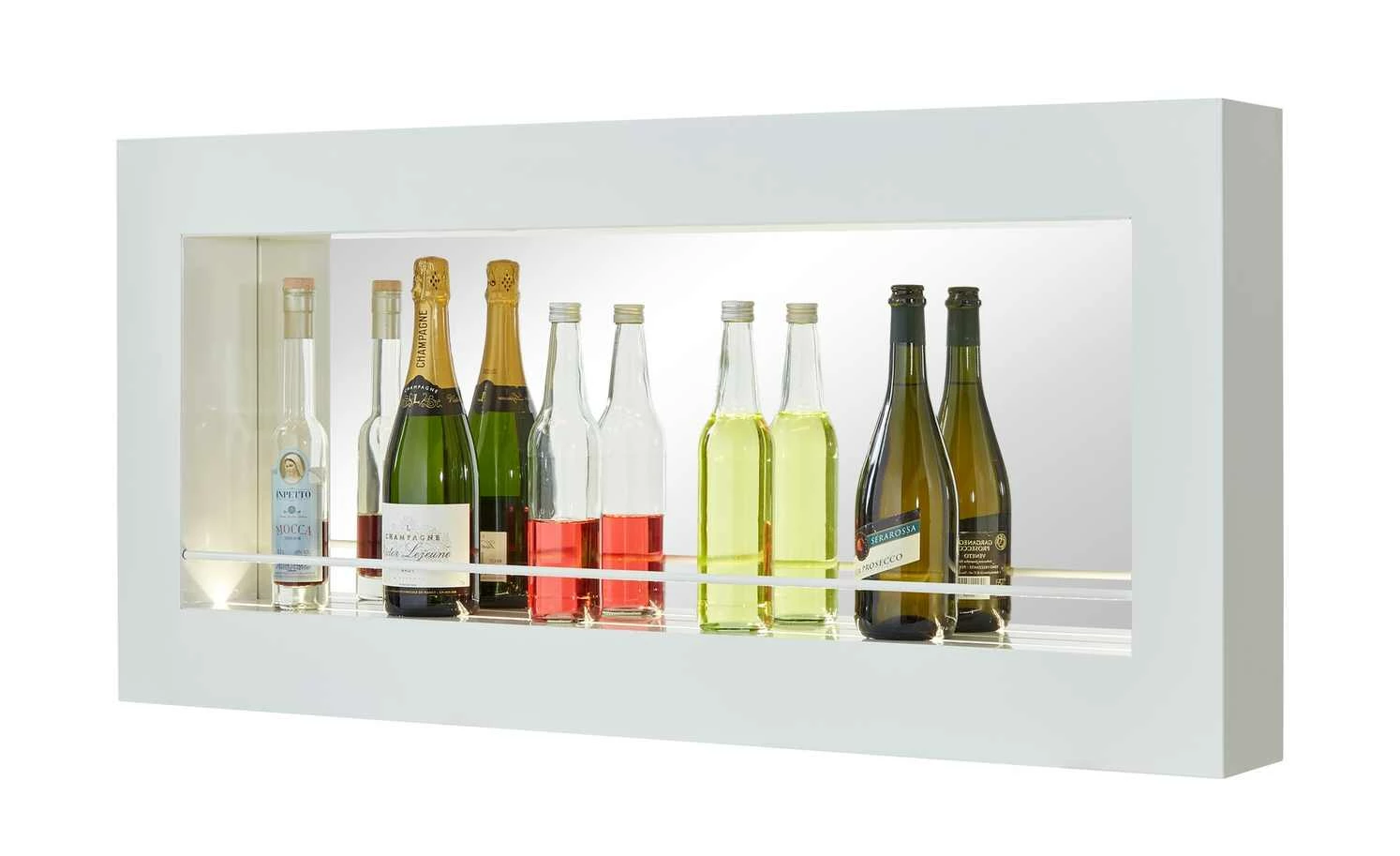 Wandregal / Barelement Carlazzo | Weiß 8 Wandregal / Barelement Carlazzo | Weiß – Bild 6