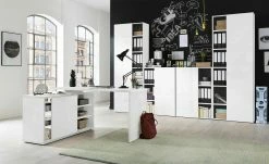 Aktenschrank Cuando | Weiß 218|cm