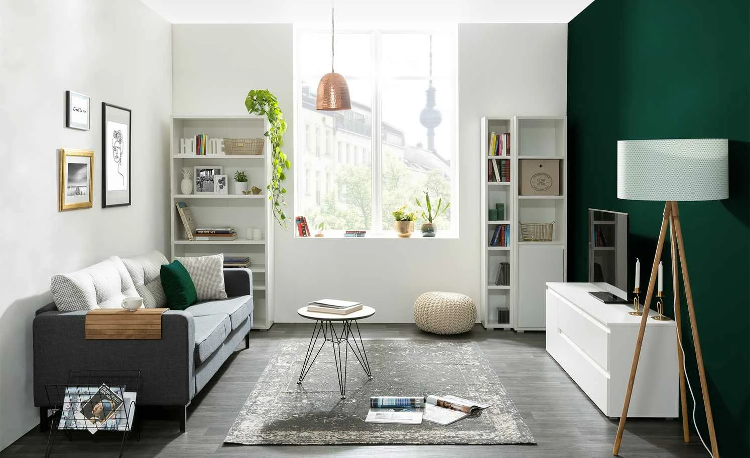 Regal Tarent | Weiß 3 Regal Tarent | Weiß