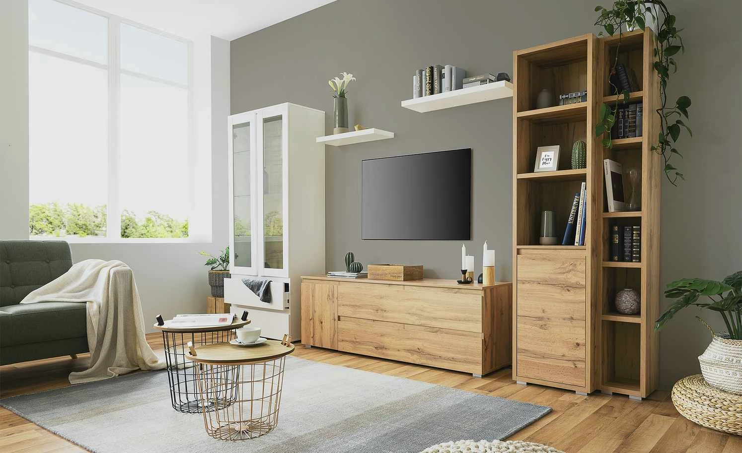 Regal Tarent | Honigeiche (Nachbildung) 3 Regal Tarent | Honigeiche (Nachbildung)