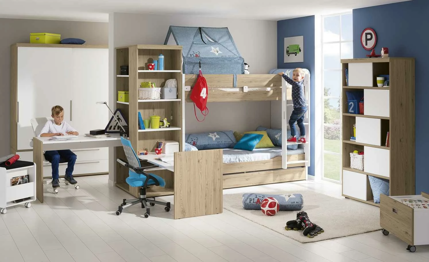 PAIDI Basis-Funktionsschrank Fionn | Längsseite mit Kleiderstange links 4 PAIDI Basis-Funktionsschrank Fionn | Längsseite mit Kleiderstange links – Bild 2