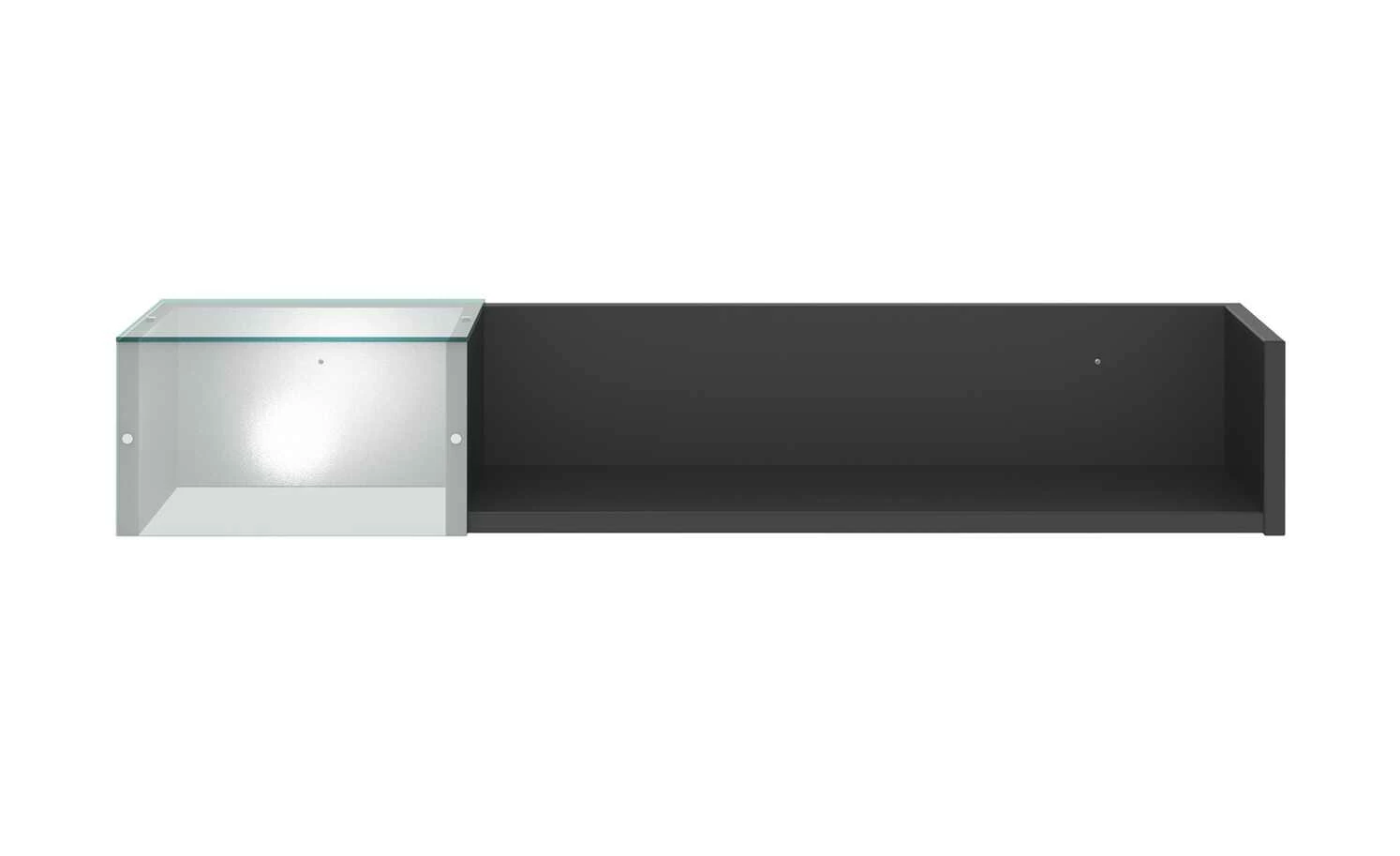 Wandregal Holly | Anthrazit Leuchtkubus links 8 Wandregal Holly | Anthrazit Leuchtkubus links – Bild 6