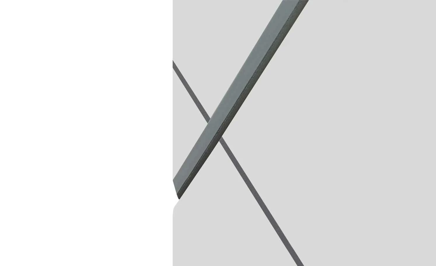 Regal X Dark | Hellgrau / Anthrazit 99,6|cm 13 Regal X Dark | Hellgrau / Anthrazit 99,6|cm – Bild 11