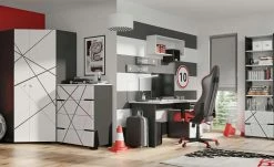 Regal X Dark | Hellgrau / Anthrazit 55|cm