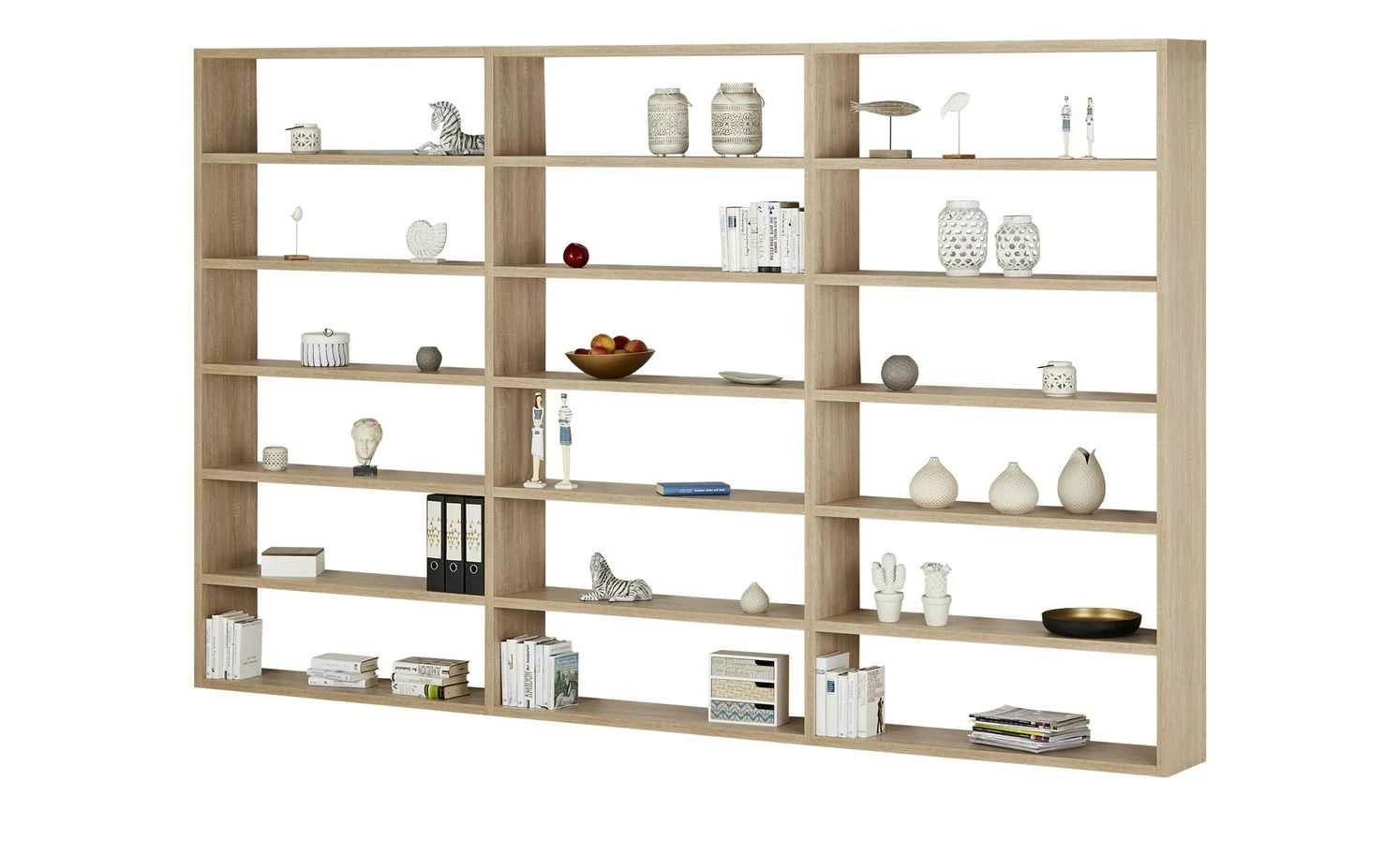 Regal Booker | Eiche sägerau (Nachbildung) 9 Regal Booker | Eiche sägerau (Nachbildung) – Bild 7