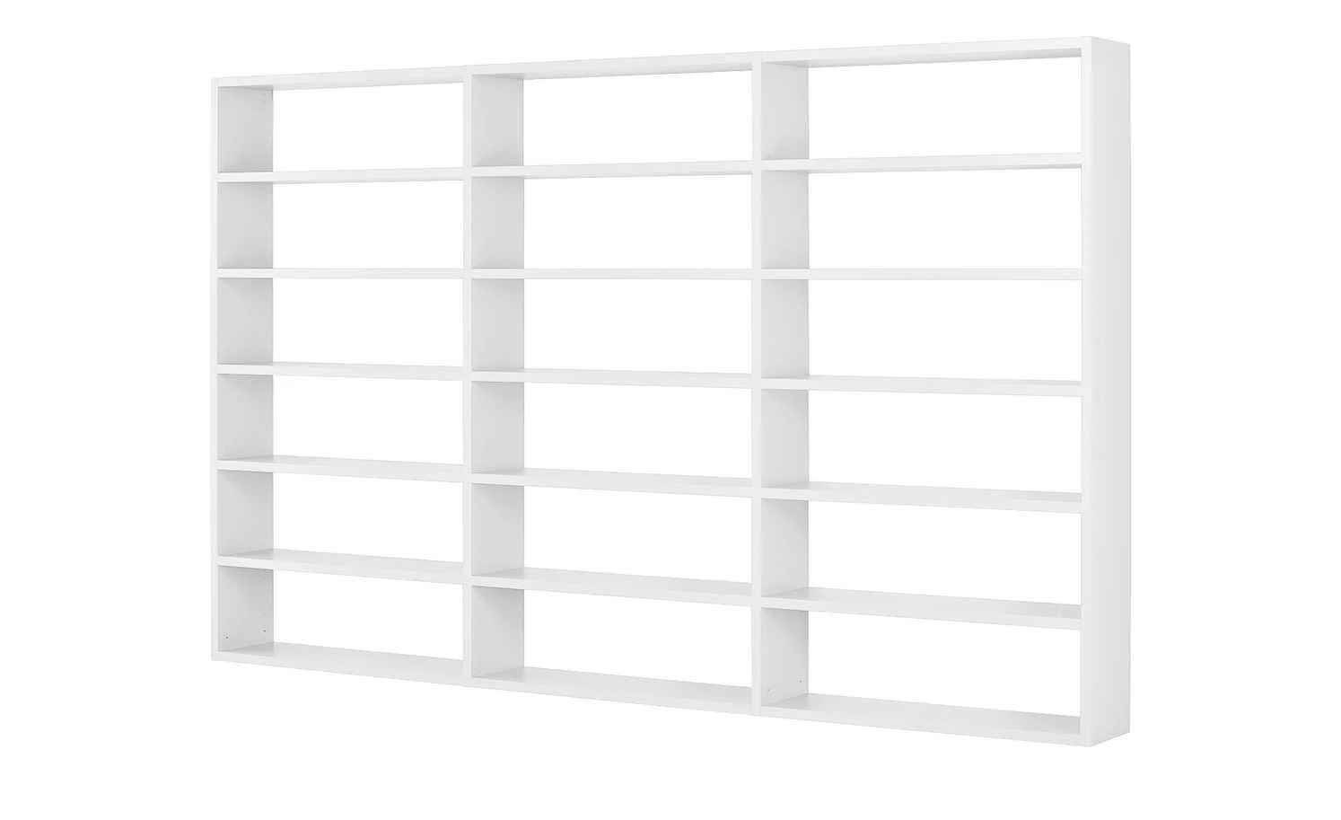 Regal Booker | Reinweiß 4 Regal Booker | Reinweiß – Bild 2