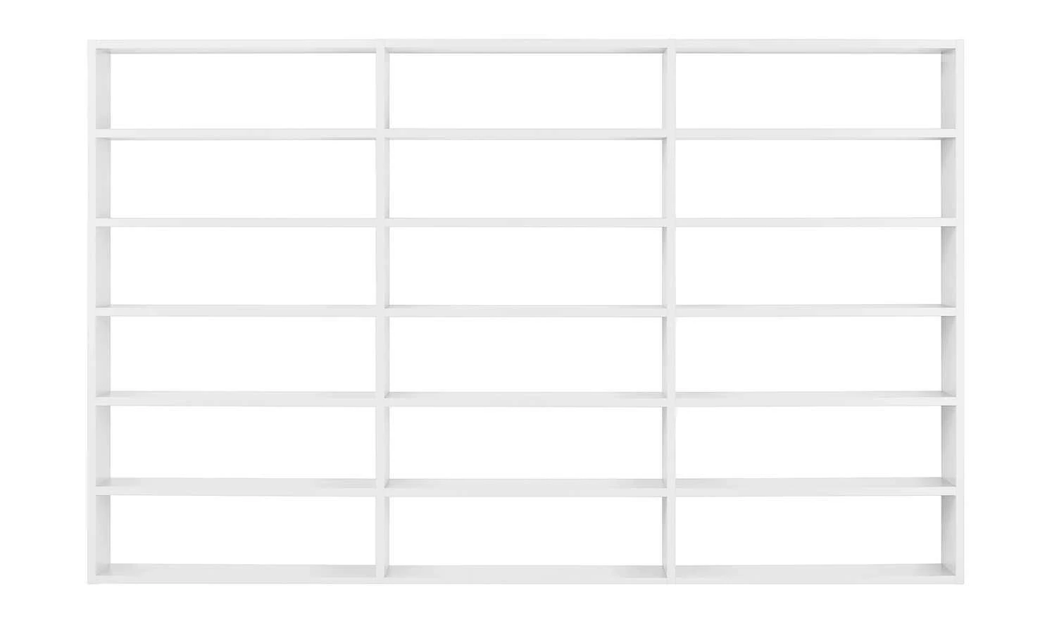 Regal Booker | Reinweiß 6 Regal Booker | Reinweiß – Bild 4