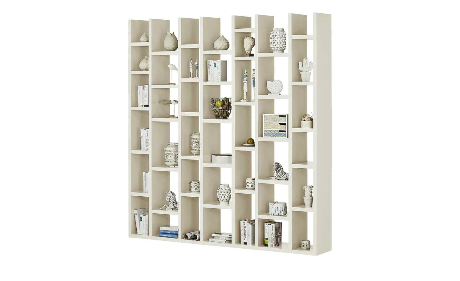 Regalsystem Booker | Cremeweiß 4 Regalsystem Booker | Cremeweiß – Bild 2