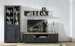 Wandboard Varese | Graphitgrau / Asteiche (Nachbildung) -Deutschland Regale Verkaufs-Shop 12208846 4 201907162247