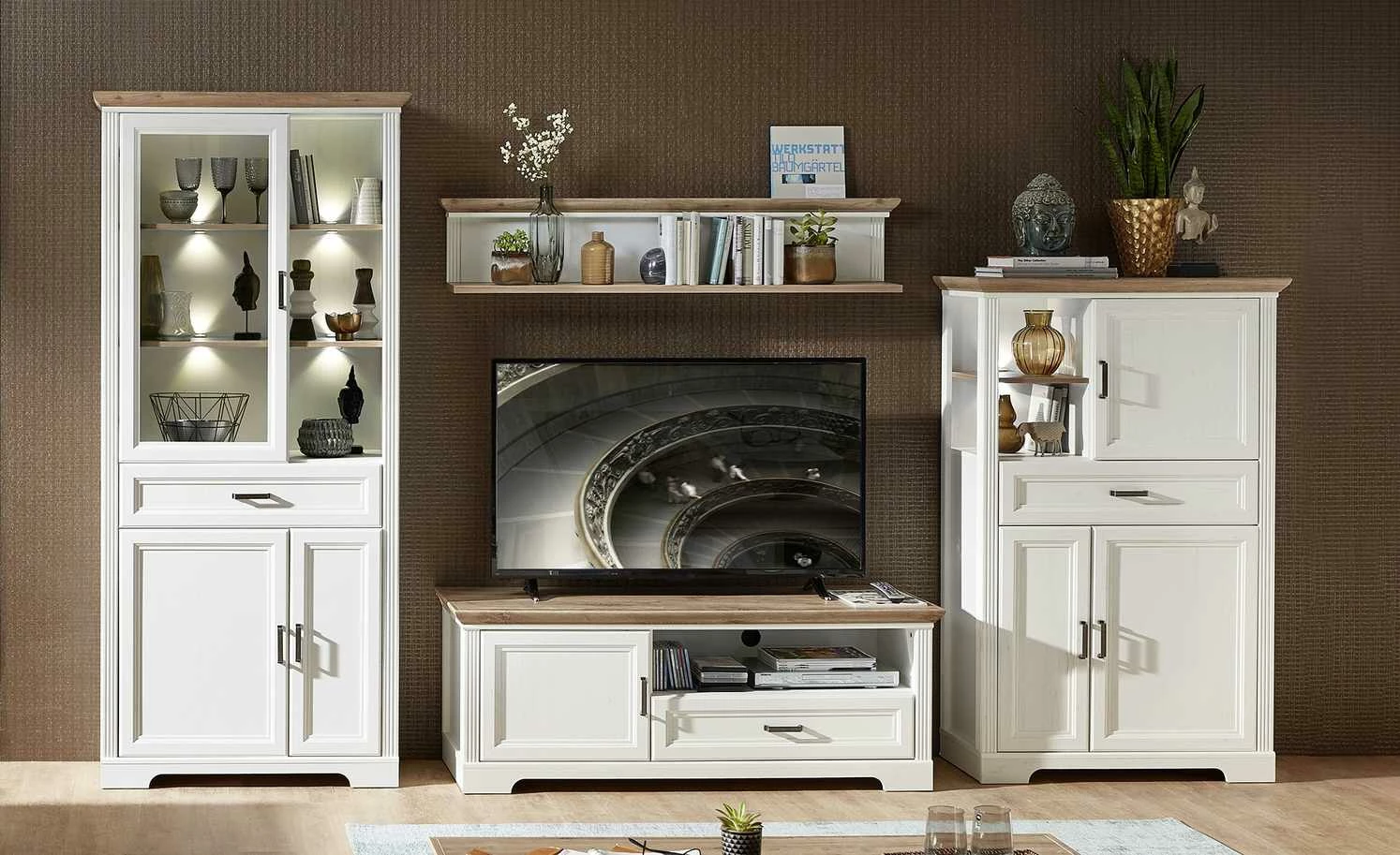 Wandboard Varese | Pinie hell (Nachbildung) / Asteiche (Nachbildung) 8 Wandboard Varese | Pinie hell (Nachbildung) / Asteiche (Nachbildung) – Bild 6