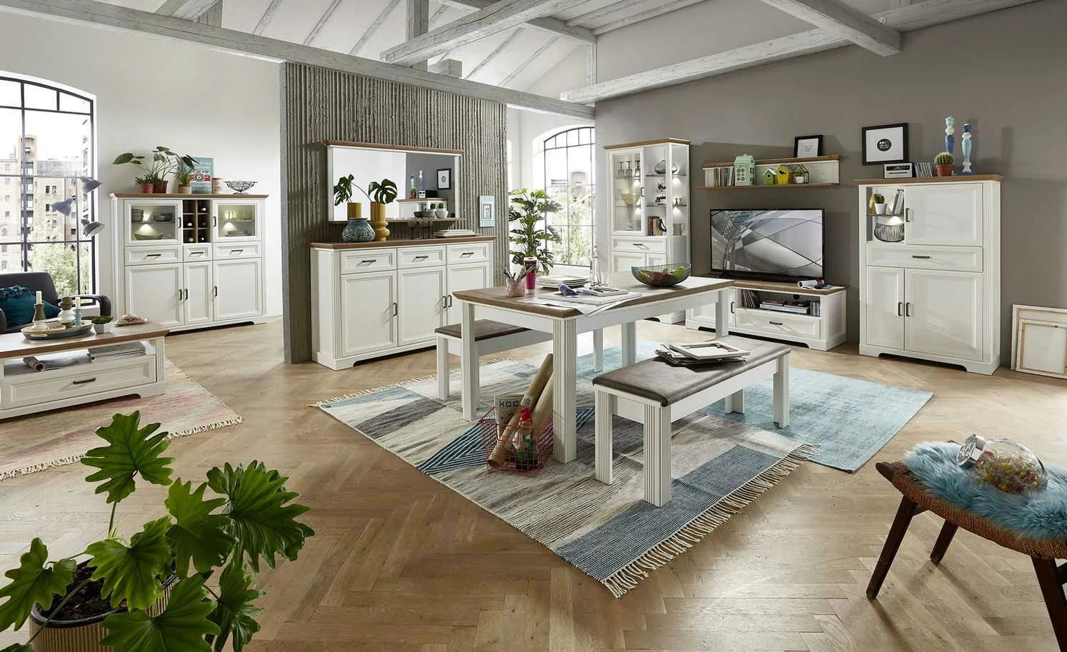 Wandboard Varese | Pinie hell (Nachbildung) / Asteiche (Nachbildung) 5 Wandboard Varese | Pinie hell (Nachbildung) / Asteiche (Nachbildung) – Bild 3