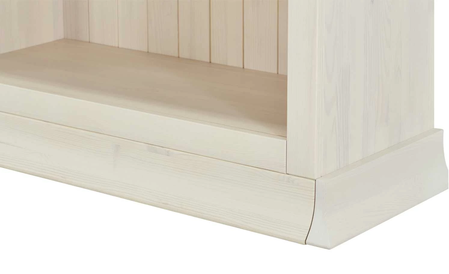 Bücherregal (Grundregal) Bornholm | Kiefer Weiß / Kiefer antikfarben 40,5|cm 8 Bücherregal (Grundregal) Bornholm | Kiefer Weiß / Kiefer antikfarben 40,5|cm – Bild 6