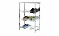 Schuhregal Alanus II | Weiß (Hochglanz) 60|cm -Deutschland Regale Verkaufs-Shop 12340468 3 202103161244