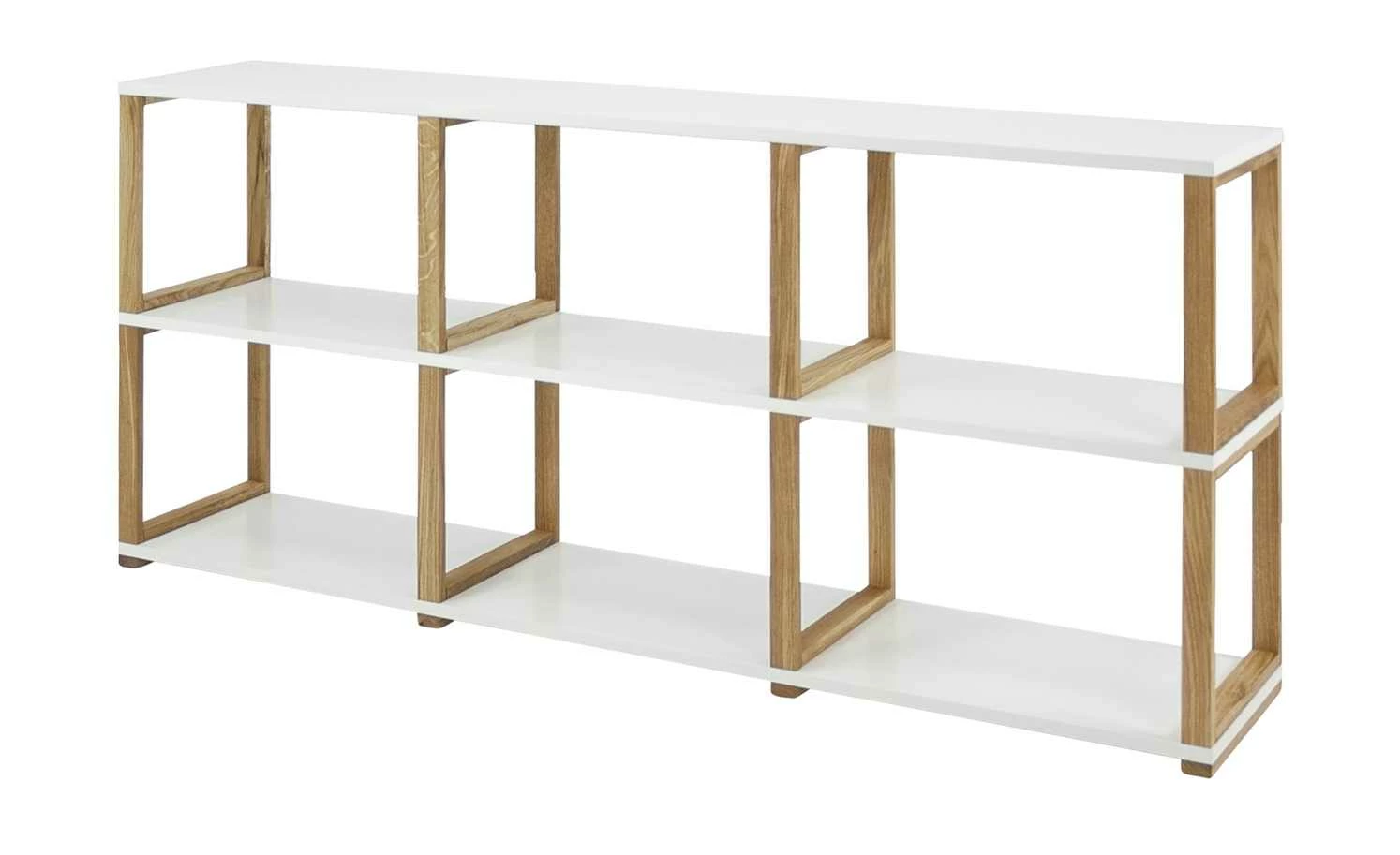 Regal Stig | Weiß 178|cm 80|cm 4 Regal Stig | Weiß 178|cm 80|cm – Bild 2