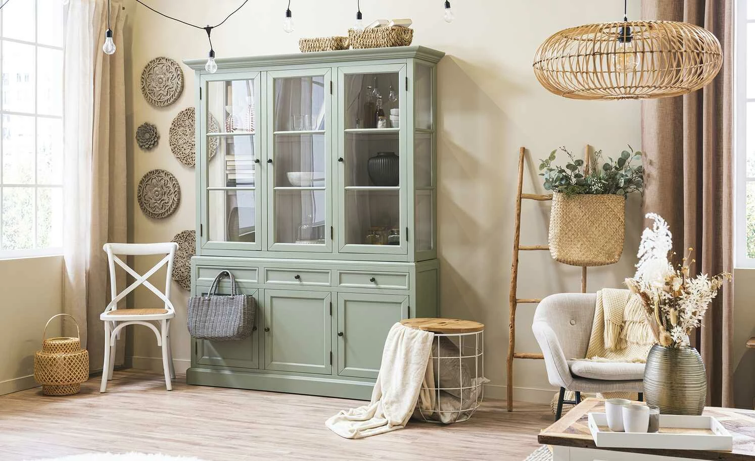 Dekoleiter Vezia | Buche Natur 4 Dekoleiter Vezia | Buche Natur – Bild 2