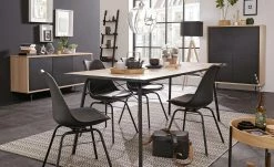 Leiterregal Kiefer massiv Tresa | Schwarz matt 45|cm -Deutschland Regale Verkaufs-Shop 12347988 1 201811271551