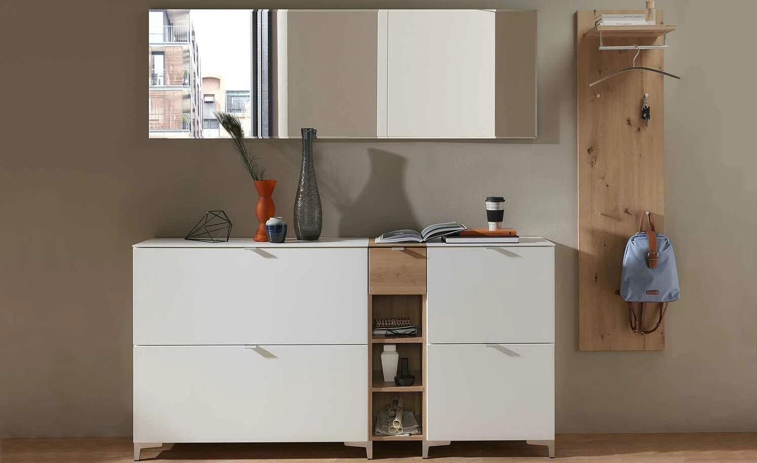 Hängeregal Teotti | Asteiche (Nachbildung) 5 Hängeregal Teotti | Asteiche (Nachbildung) – Bild 3