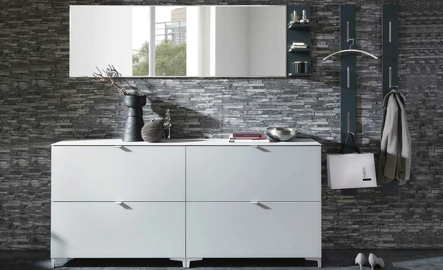 Wandregal Teotti | Anthrazit 5 Wandregal Teotti | Anthrazit – Bild 3