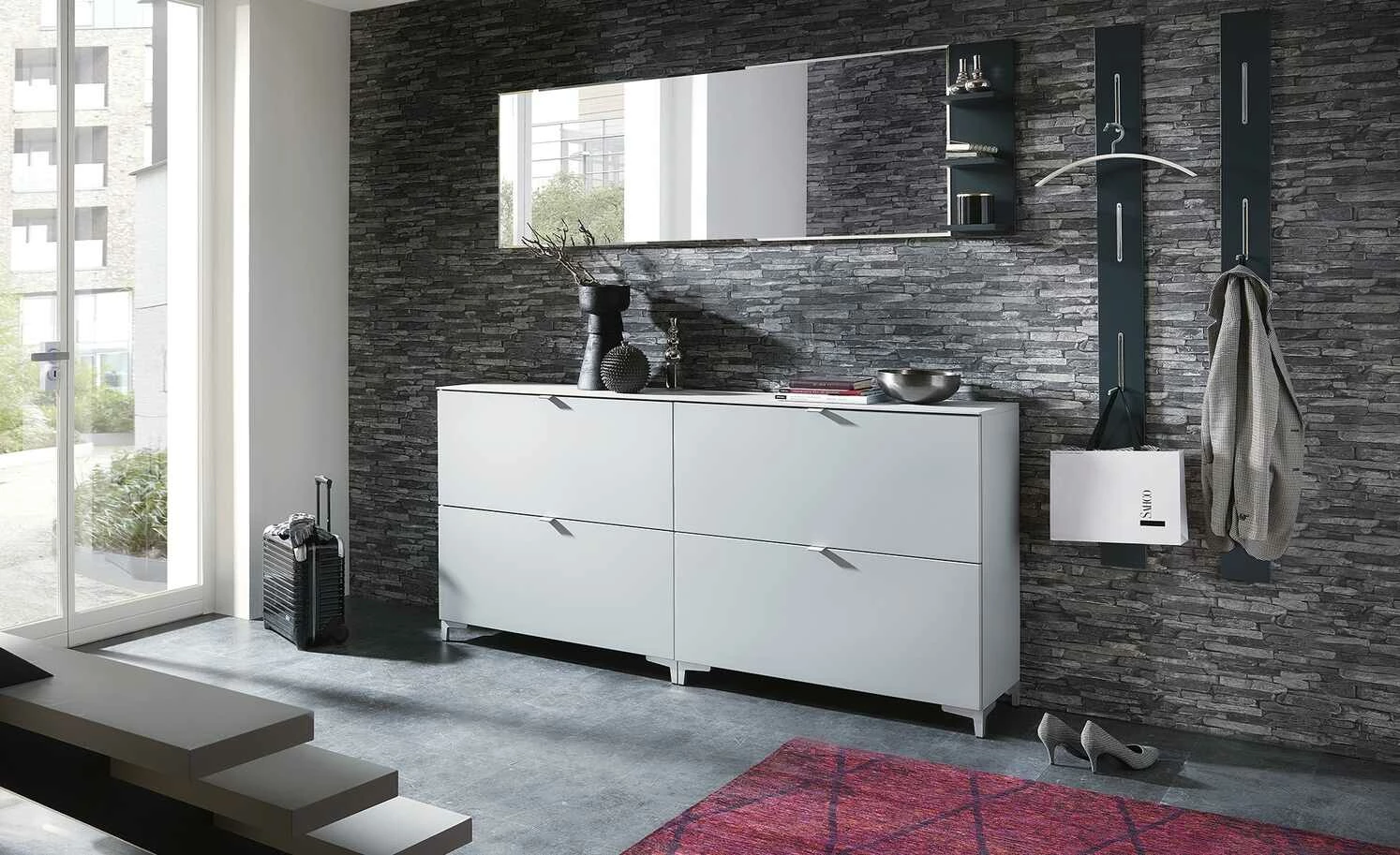 Wandregal Teotti | Anthrazit 4 Wandregal Teotti | Anthrazit – Bild 2