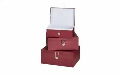 Aufbewahrungsboxen, 3er-Set | Dunkelrot -Deutschland Regale Verkaufs-Shop 12585863 1 201901221138