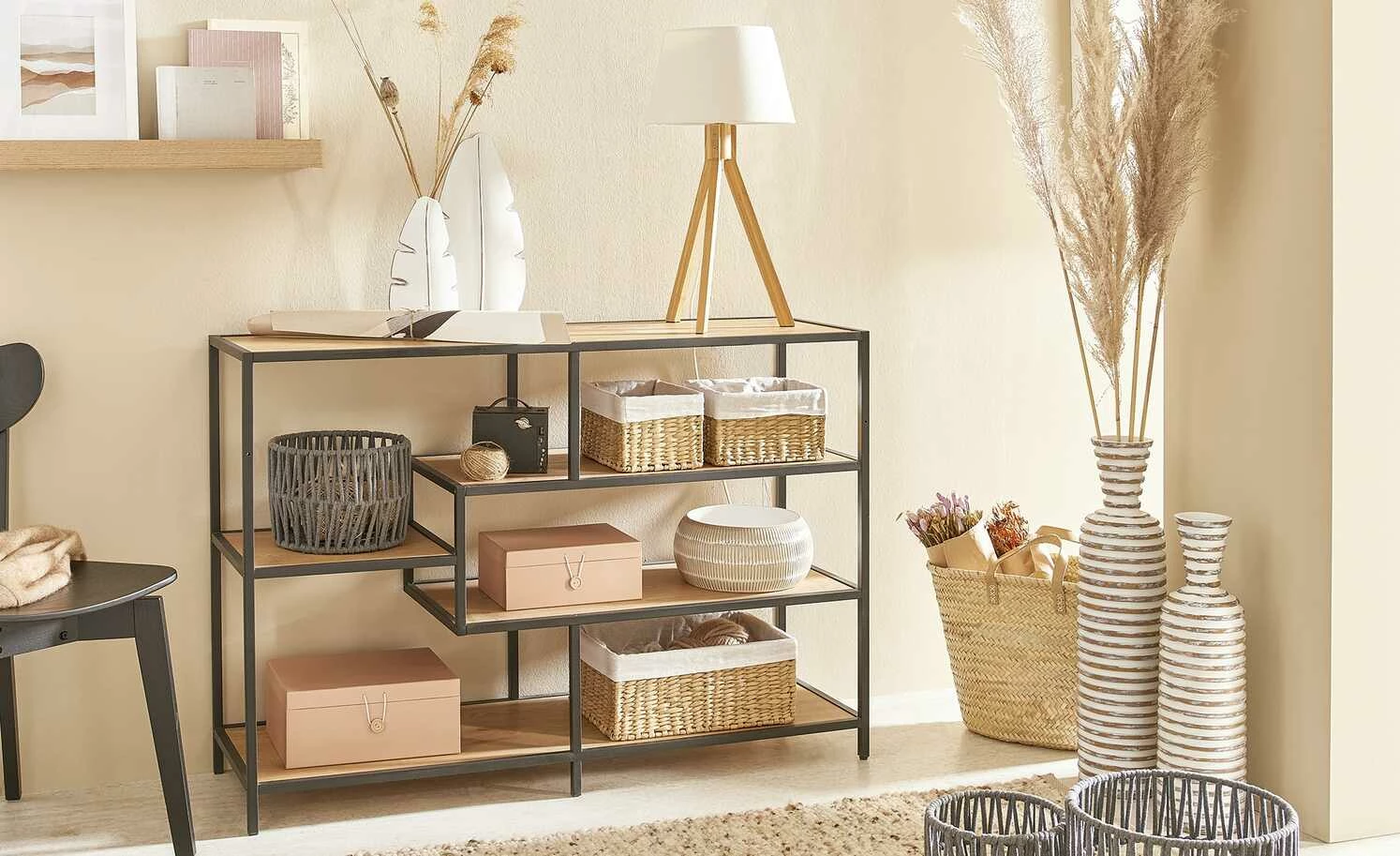 Aufbewahrungsboxen, 3er-Set | Beige 2 Aufbewahrungsboxen, 3er-Set | Beige – Bild 2