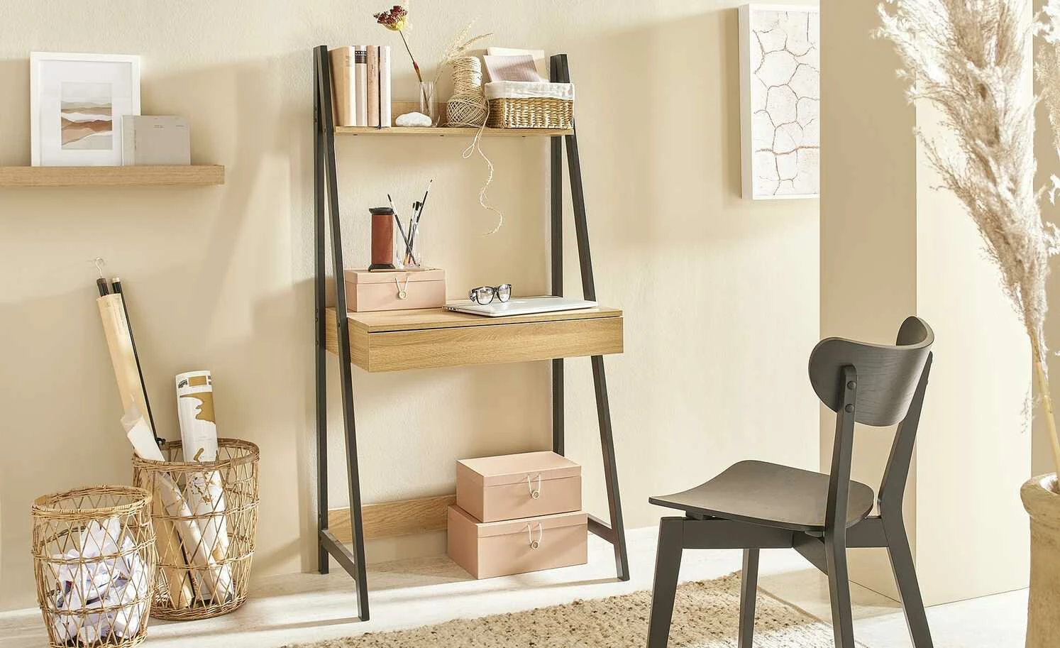 Aufbewahrungsboxen, 3er-Set | Beige 1 Aufbewahrungsboxen, 3er-Set | Beige