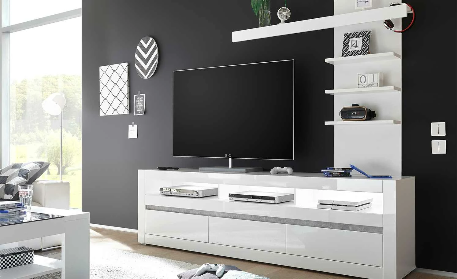 Aufsatzregal Suavo 3 Aufsatzregal Suavo